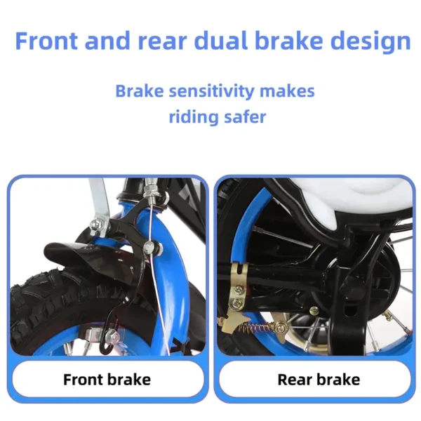 Kids Heavy Duty Mountain Bike with Training Wheels