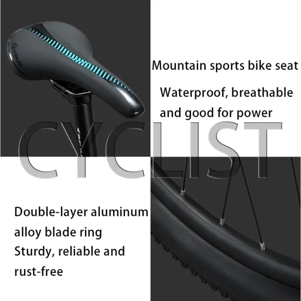 Adult Mountain Bike with Dual Disc Brake 26inch