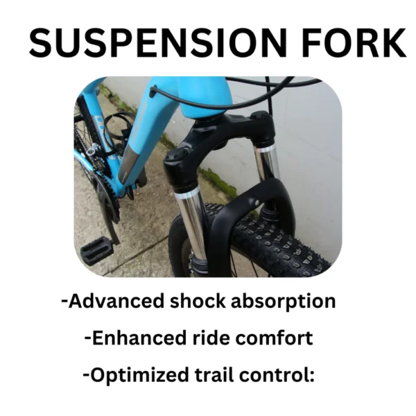 Adult Road Bike with Suspension 26inch